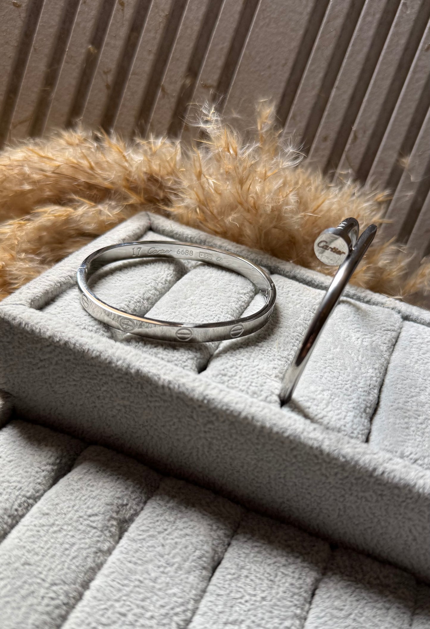 Silver Cartier set