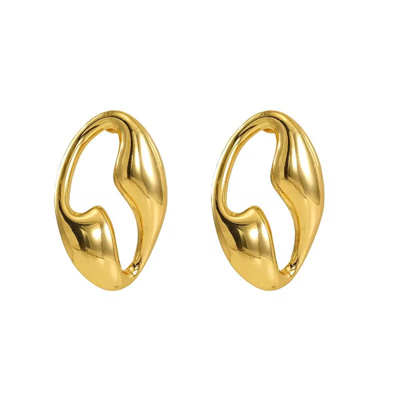 Wave earrings