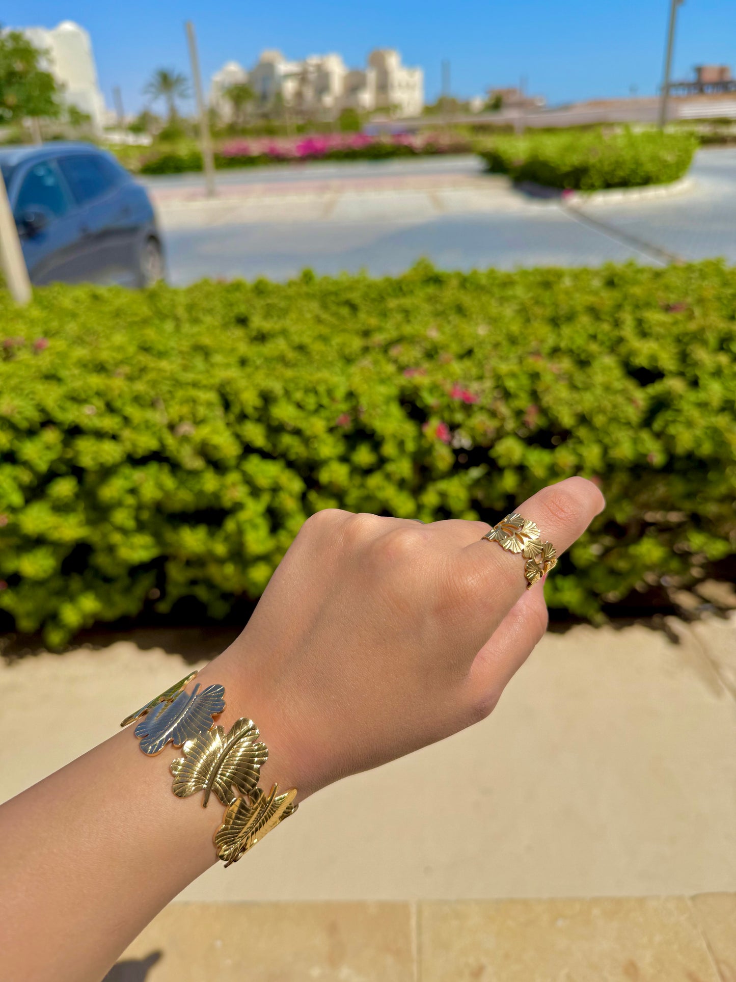 Bangle and ring set