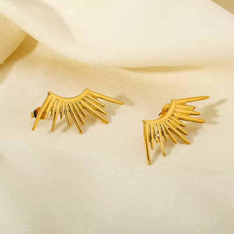 Half sun earrings