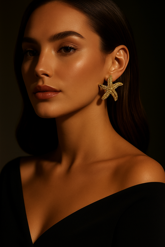 Starfish earrings