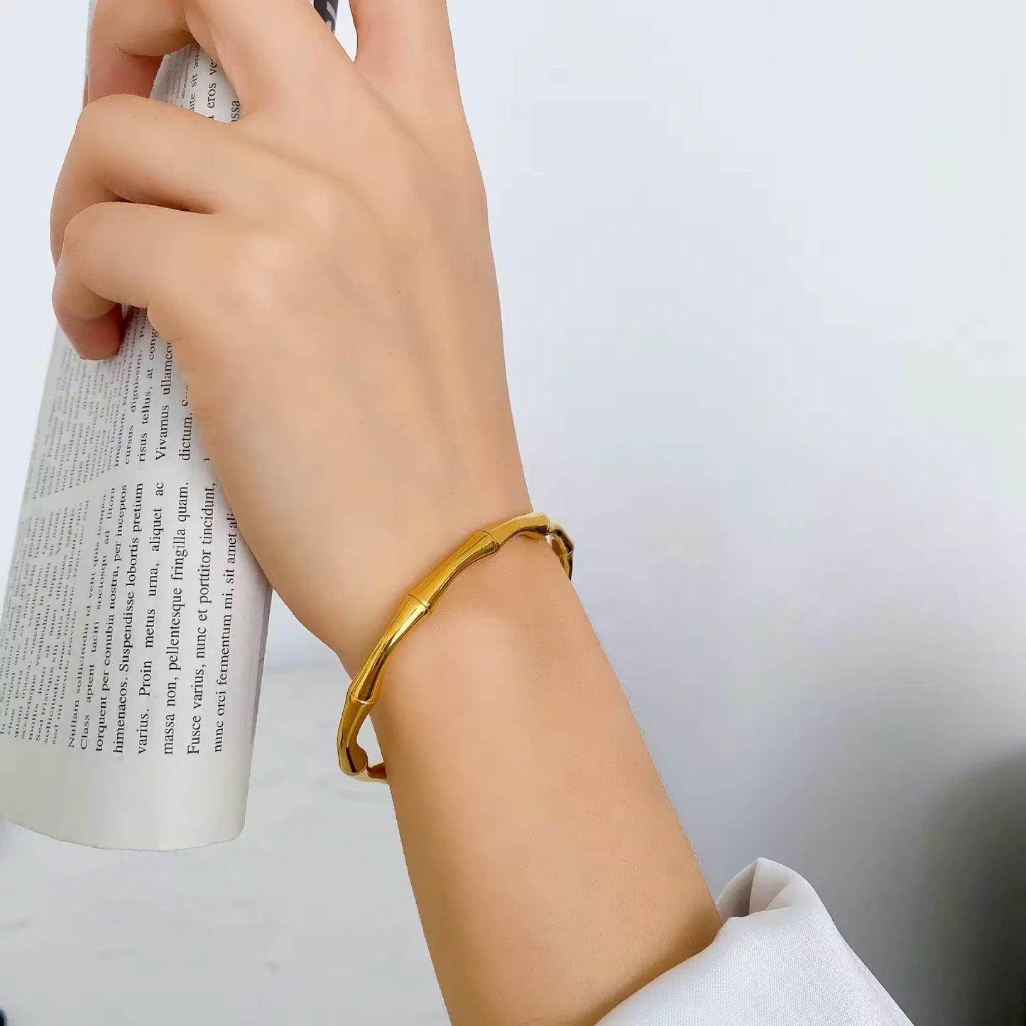 Bamboo bangle