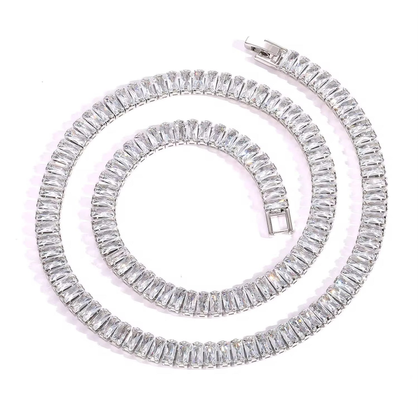 Tennis necklace