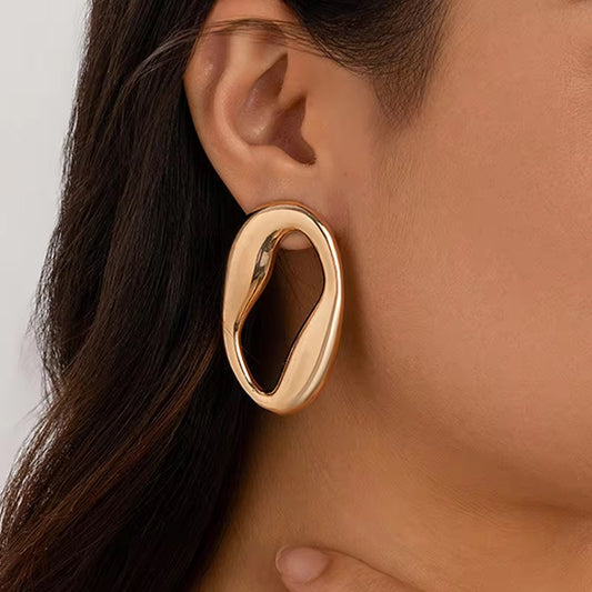 Wave earrings