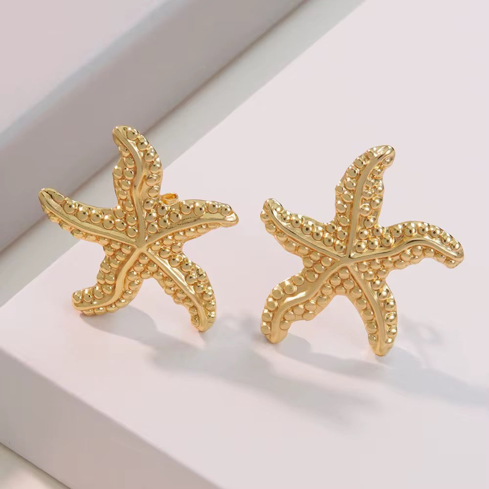 Starfish earrings