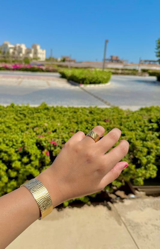 Bangle and ring set