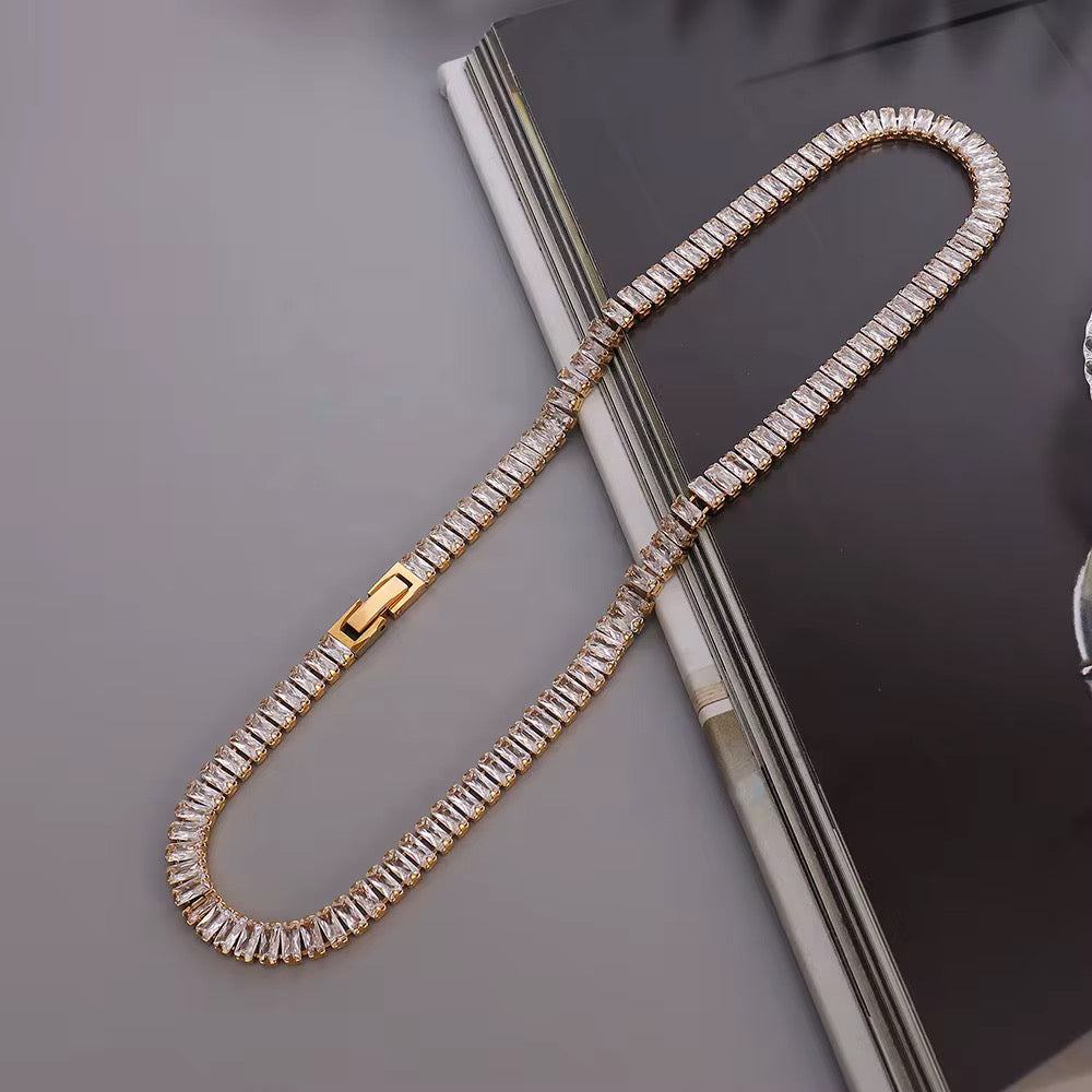 Tennis necklace