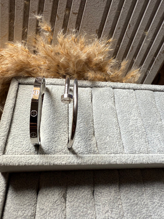 Silver Cartier set