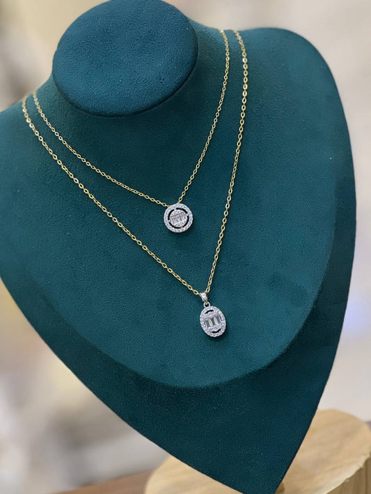 Diamond necklaces