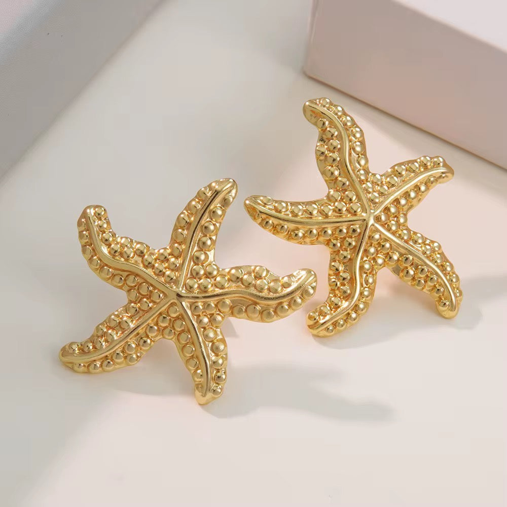 Starfish earrings