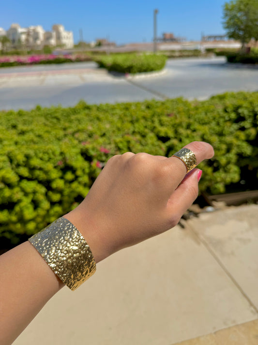 Bangle and ring set