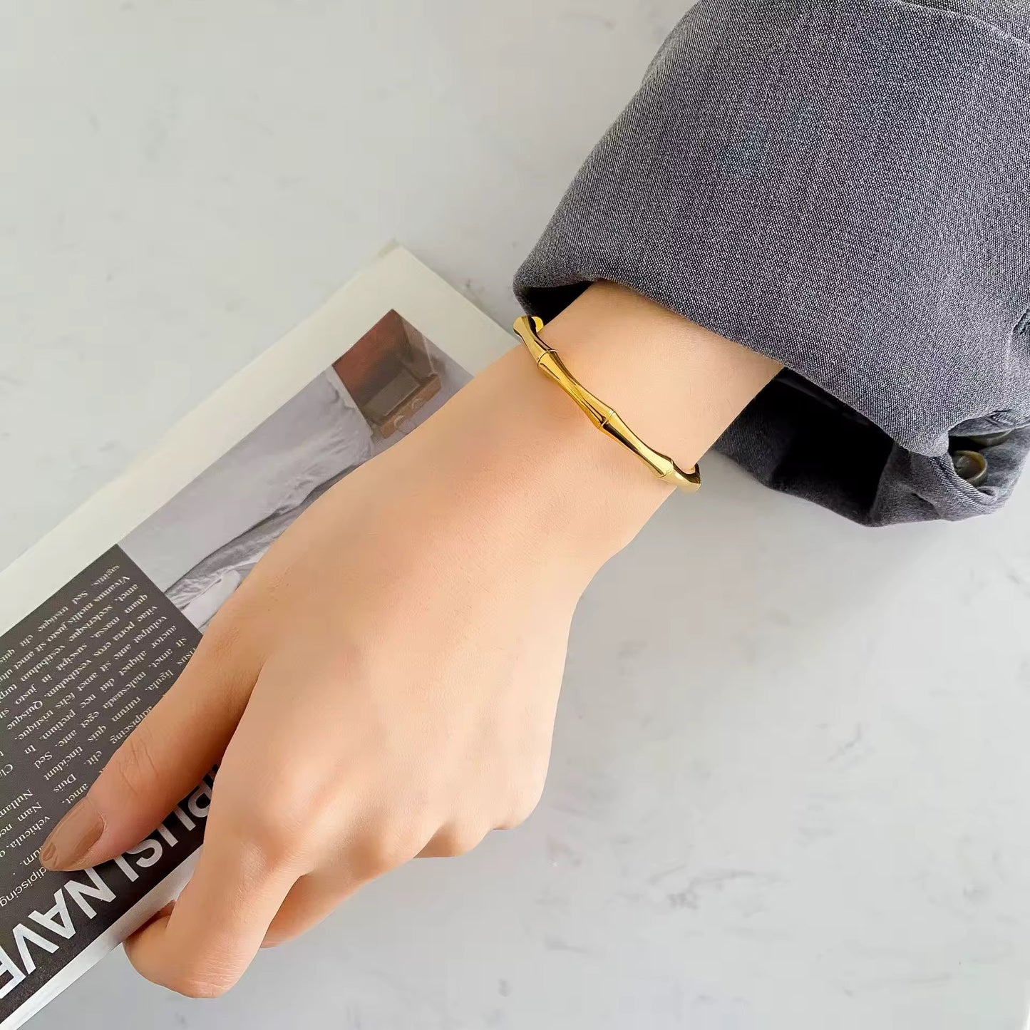 Bamboo bangle